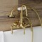 Kingston Brass AE7T7 Wall Mount Clawfoot Tub Faucet, Brushed Brass AE7T7 - alternate 5